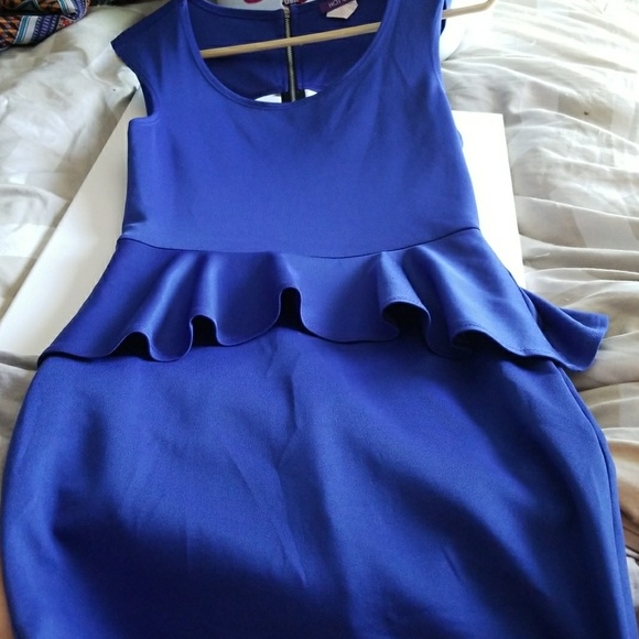 Peplum Dress - Picture 1 of 4
